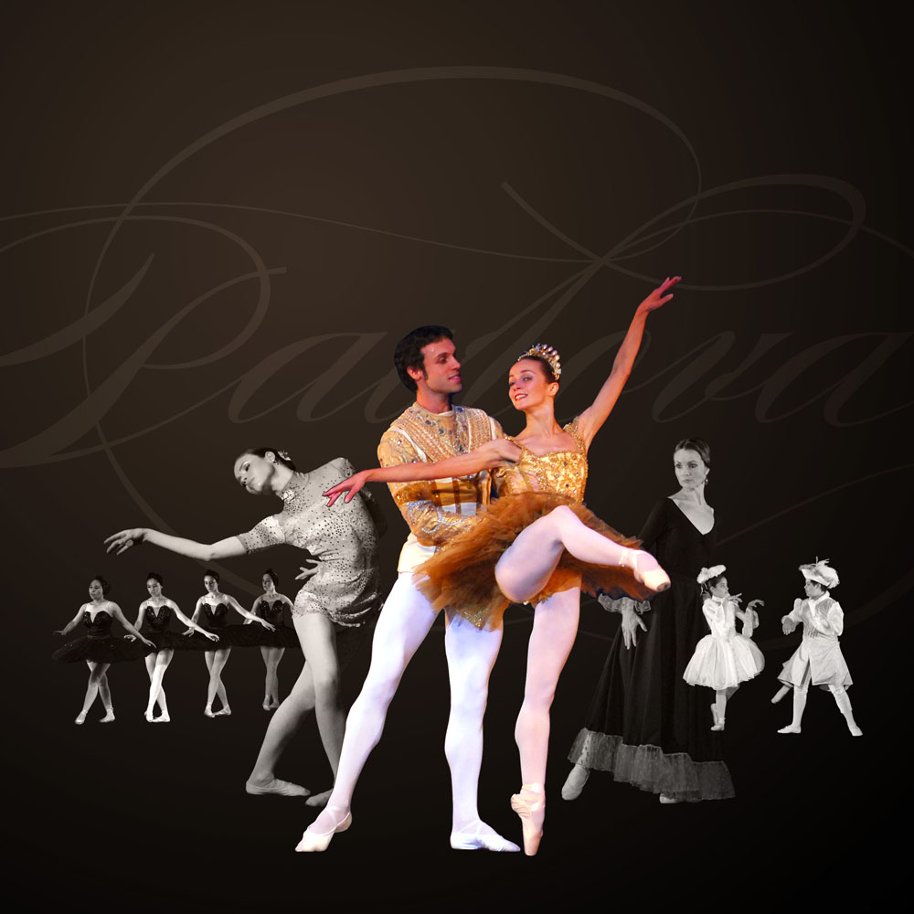 ballet dancers from concert poster